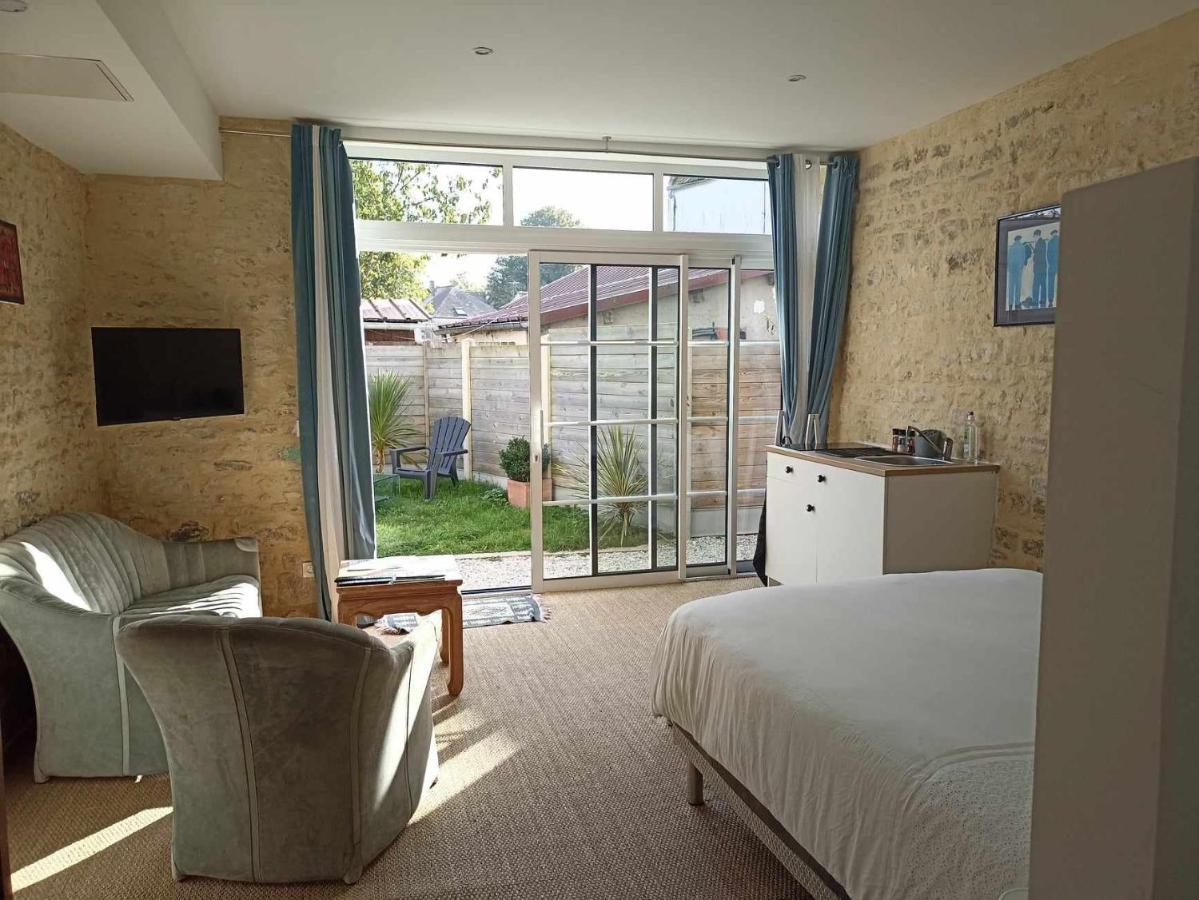 Studio Vargas Avec Jardin - Omaha Beach Кольвиль-сюр-Мер Экстерьер фото